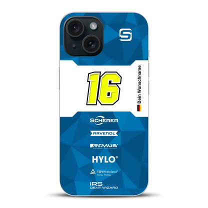 Scherer Sport PHX #16 Sieger 24h Nürburgring 2024 Livery - Custodia per cellulare personalizzata per iPhone