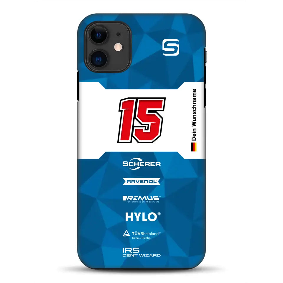 Scherer Sport PHX #15 24h Nürburgring 2024 Livery - Customized Premium Case for iPhone