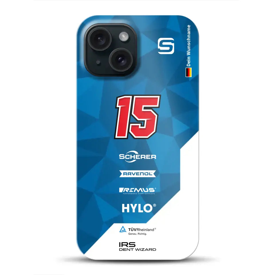 Scherer Sport PHX #15 24h Nürburgring 2024 Livery - Customized Premium Case for iPhone