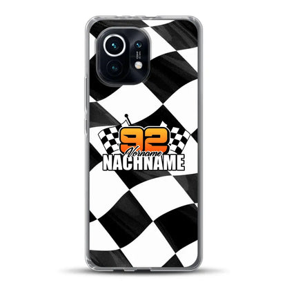 Checkered #1 - Custodia per cellulare personalizzata per Xiaomi