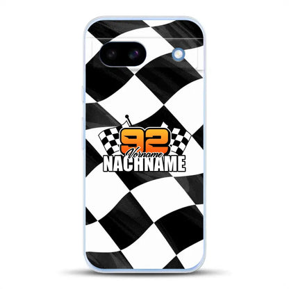 Checkered #1 - Custodia per cellulare personalizzata per Google
