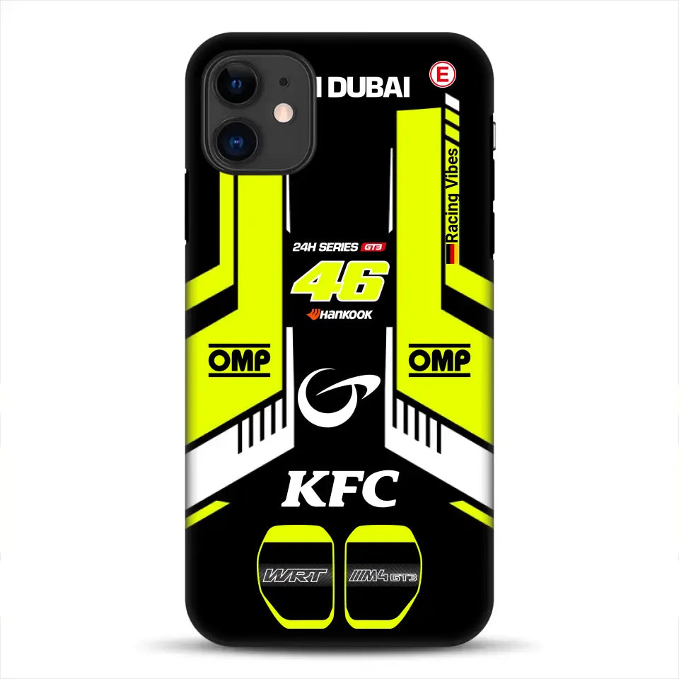 M4 GT3 #46 24h Dubai 2023 Rossi Livery - Customized Premium Case for iPhone