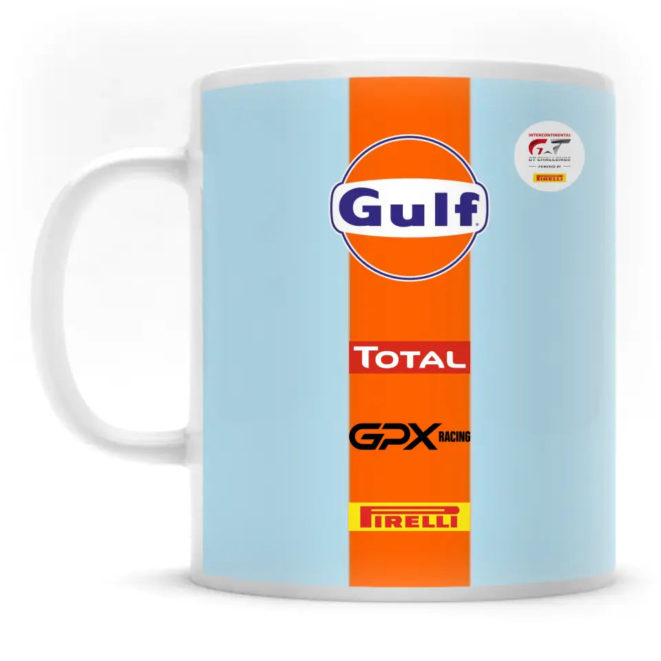 Gulf Porsche GT Livery - Customized mug