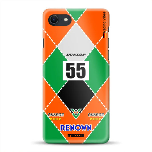 787B 1991 24h Sieger Livery - Individuelle Hardcase Hülle für iPhone