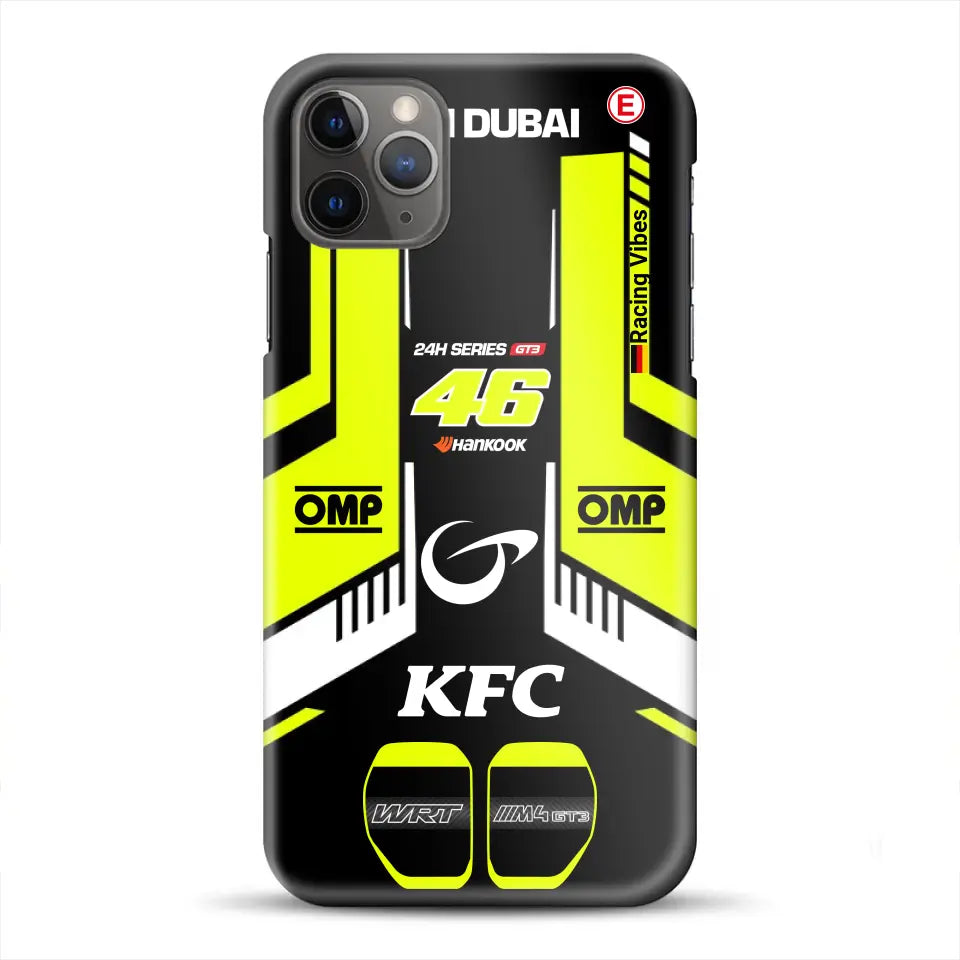 M4 GT3 #46 24h Dubai 2023 Rossi Livery - Customized Hardcase for iPhone