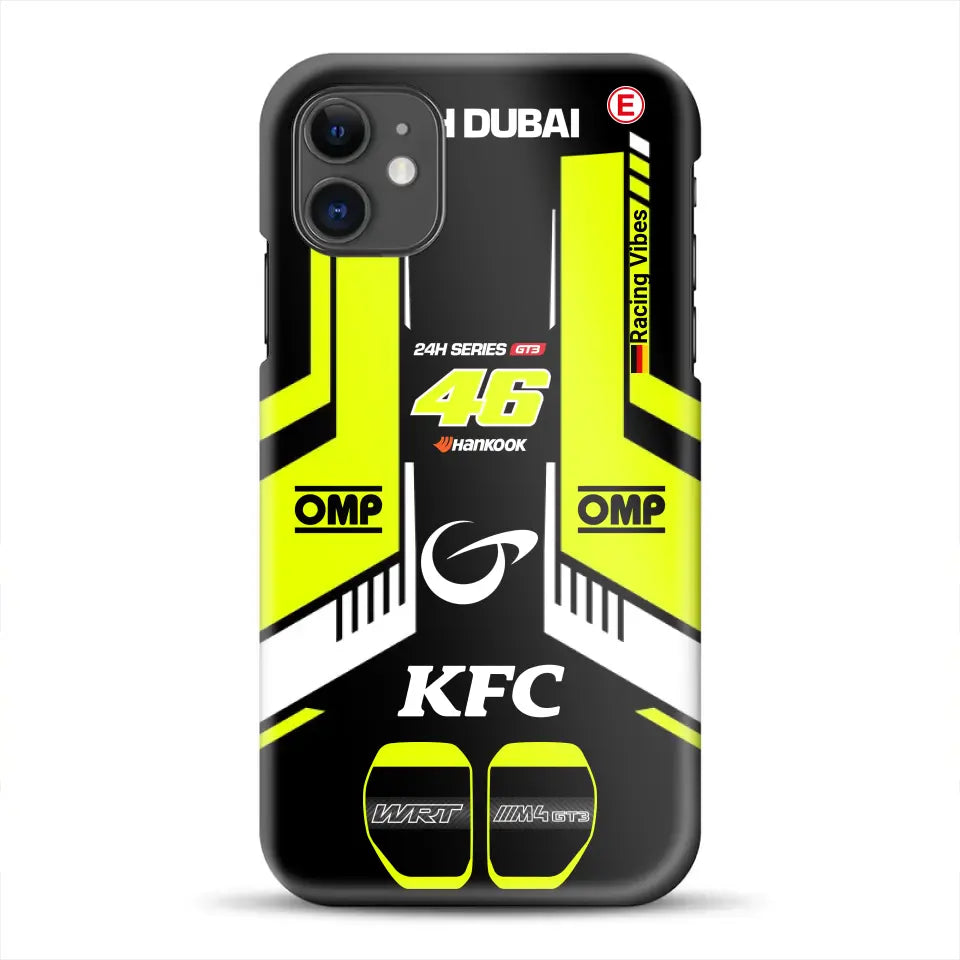 M4 GT3 #46 24h Dubai 2023 Rossi Livery - Customized Hardcase for iPhone