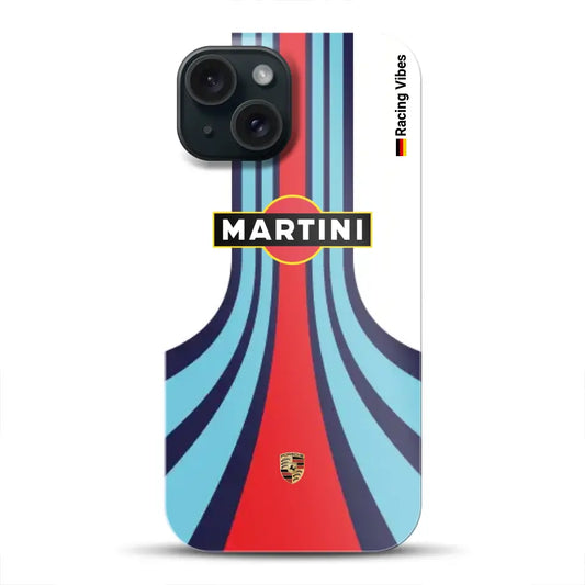 Martini Porsche Livery #1 - Individuelle Hardcase Hülle für iPhone