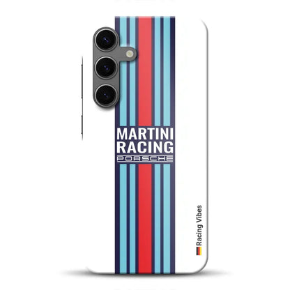 Martini Porsche Livery #1 - Individuelle Hardcase Hülle für Samsung