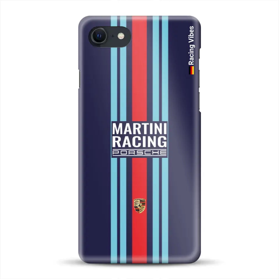 Martini Porsche Livery #2 - Customized hard case for iPhone