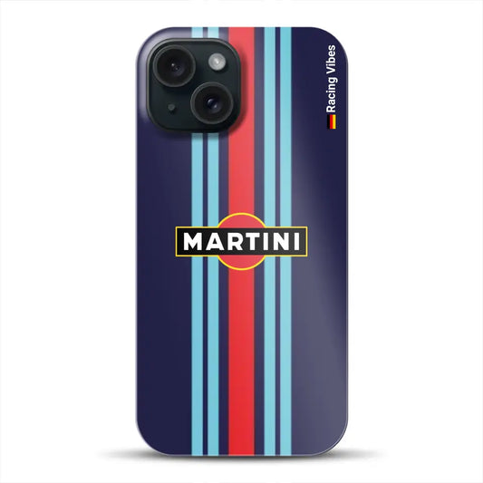 Martini Porsche Livery #2 - Individuelle Hardcase Hülle für iPhone