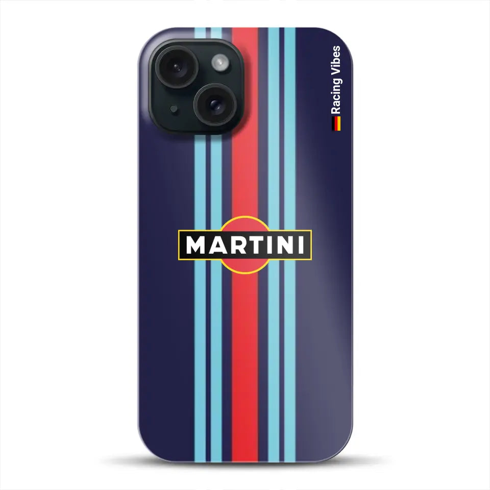 Martini Porsche Livery #2 - Customized hard case for iPhone