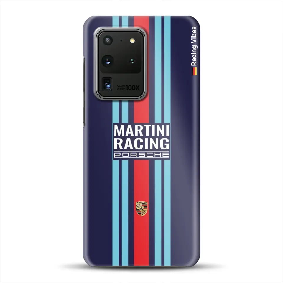 Martini Porsche Livery #2 - Customized hardcase cover for Samsung