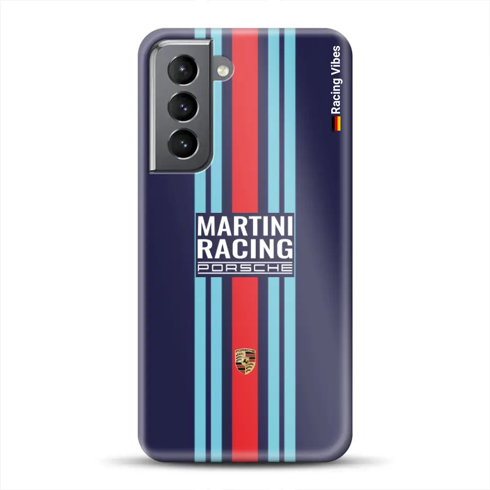 Martini Porsche Livery #2 - Customized hardcase cover for Samsung