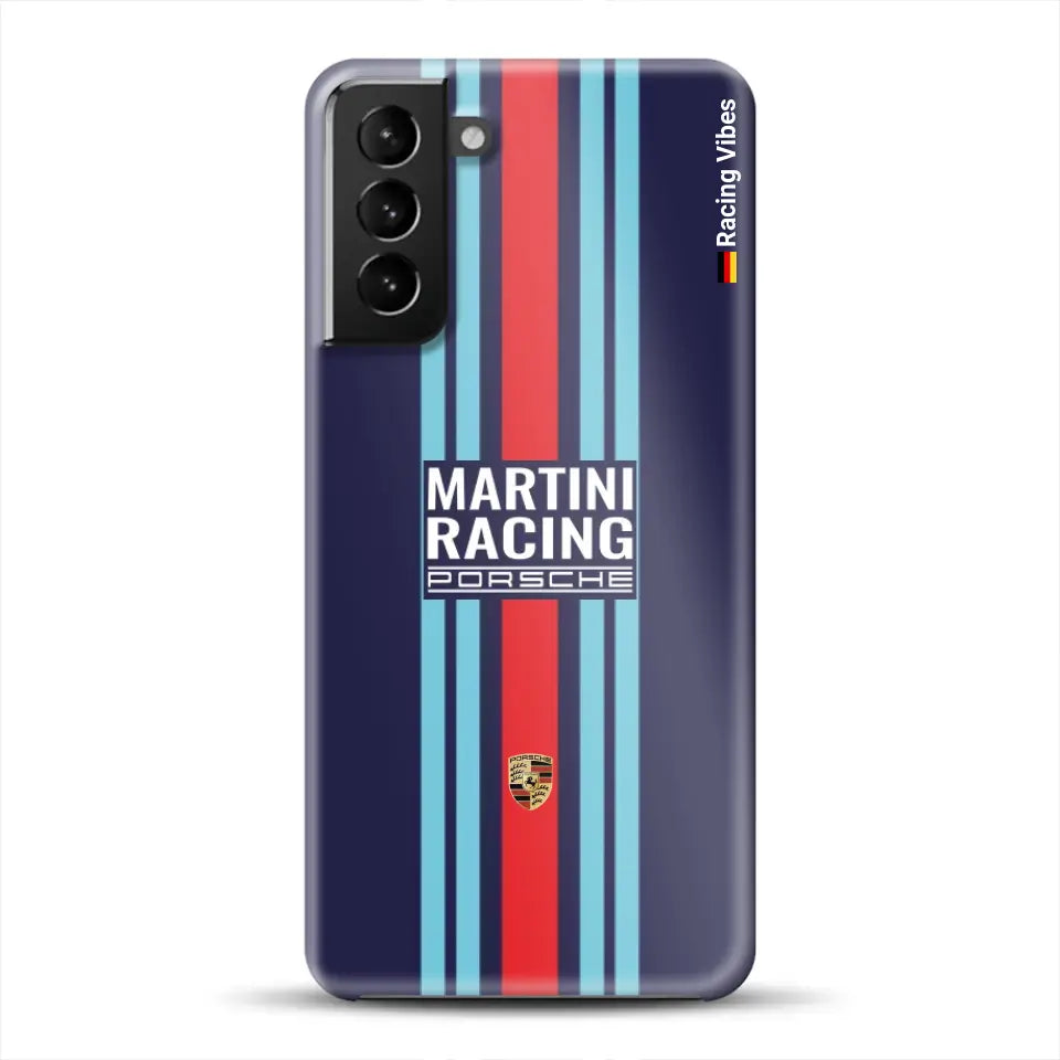 Martini Porsche Livery #2 - Customized hardcase cover for Samsung