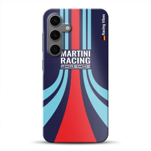 Martini Porsche Livery #2 - Individuelle Hardcase Hülle für Samsung