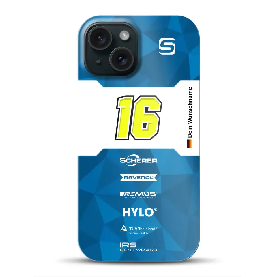 Scherer Sport PHX #16 Winner 24h Nürburgring 2024 Livery - Customized Hardcase Cover for iPhone