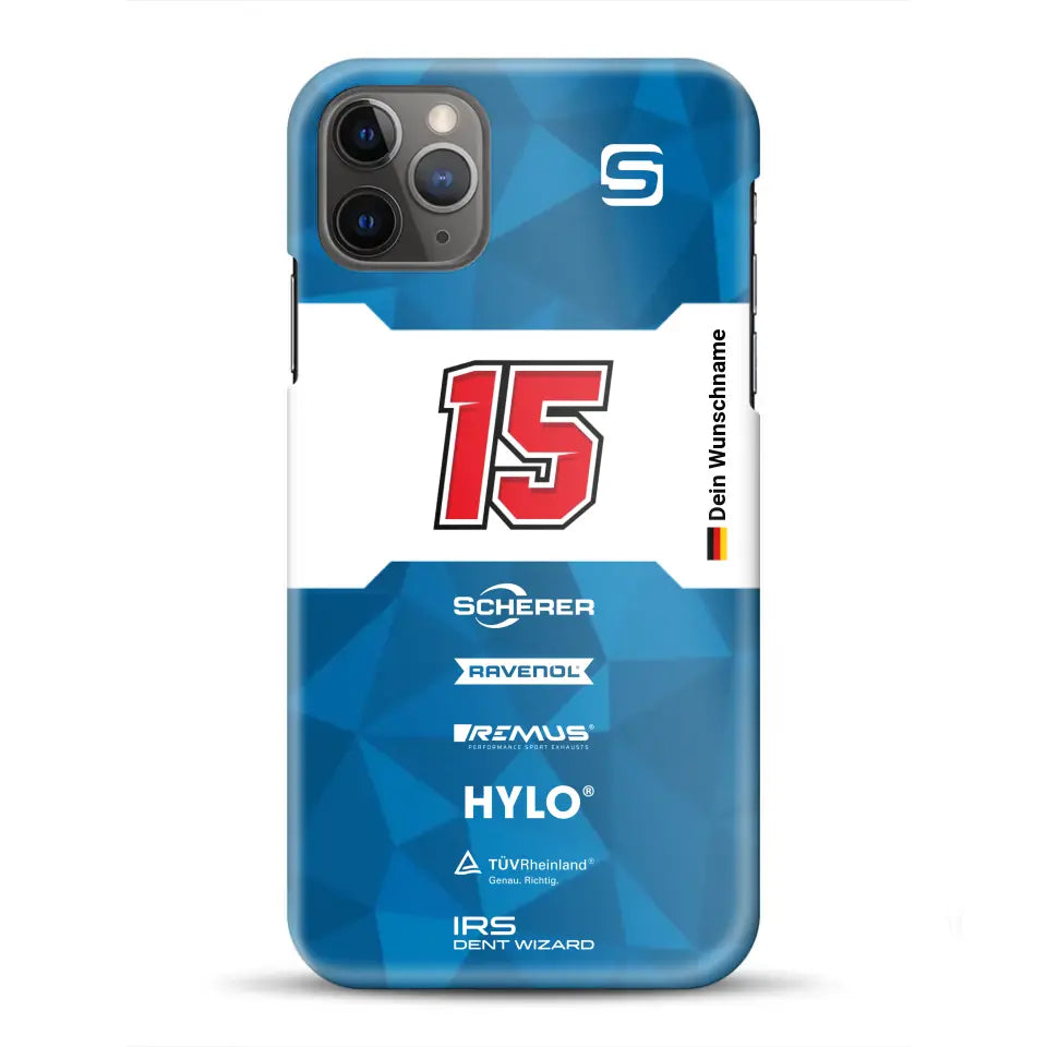 Scherer Sport PHX #15 24h Nürburgring 2024 Livery - Customized Hardcase Cover for iPhone