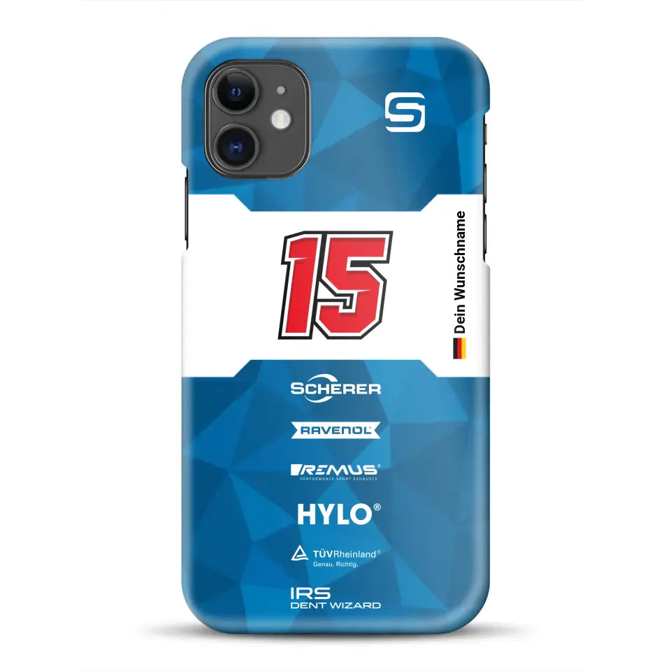 Scherer Sport PHX #15 24h Nürburgring 2024 Livery - Customized Hardcase Cover for iPhone