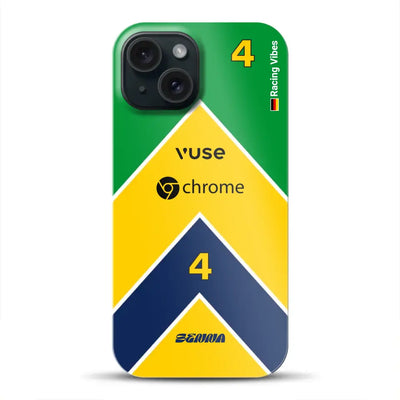 McL F1 Senna Monaco 2024 Livery - Individuelle Hardcase Hülle für iPhone