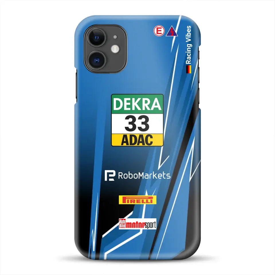 M4 GT3 #33 DTM 2024 Livery - Customized Hardcase Cover for iPhone