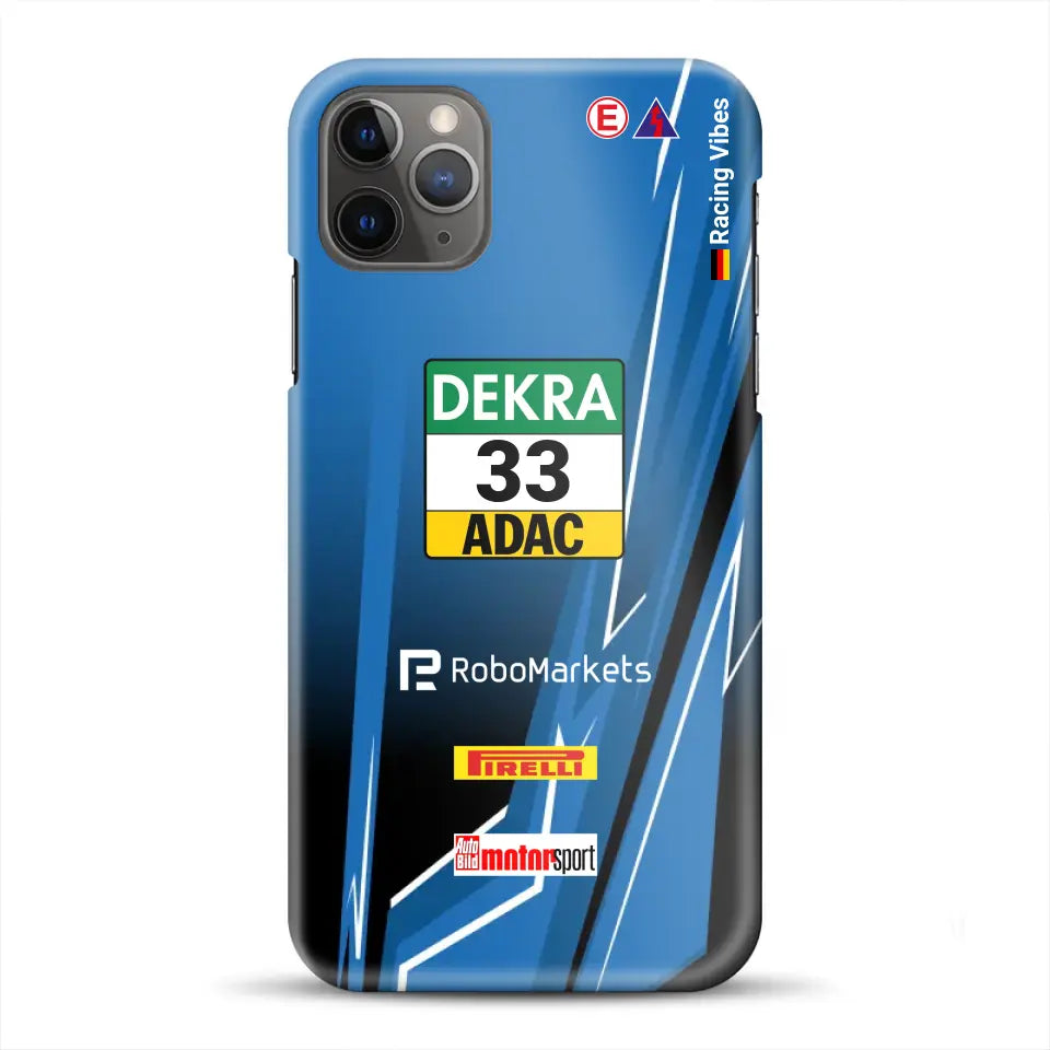 M4 GT3 #33 DTM 2024 Livery - Customized Hardcase Cover for iPhone