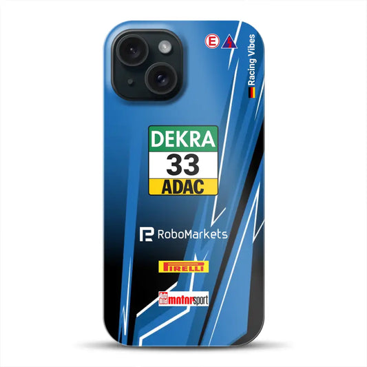 M4 GT3 #33 DTM 2024 Livery - Individuelle Hardcase Hülle für iPhone