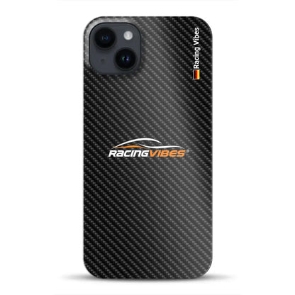Carbon Style mit Logo Upload - Individuelle Hardcase Hülle für iPhone