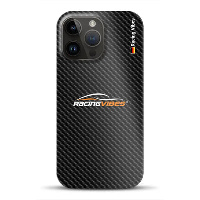 Stile carbonio mit Logo Upload -  Custodia rigida per iPhone