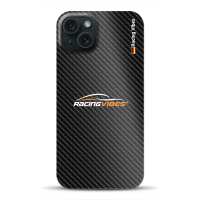 Stile carbonio mit Logo Upload -  Custodia rigida per iPhone