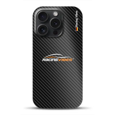 Stile carbonio mit Logo Upload -  Custodia rigida per iPhone