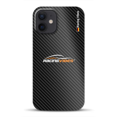Stile carbonio mit Logo Upload -  Custodia rigida per iPhone