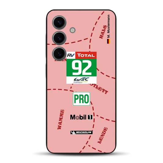 Pink Pig Porsche RSR Livery - Individuelle Handyhülle für Samsung