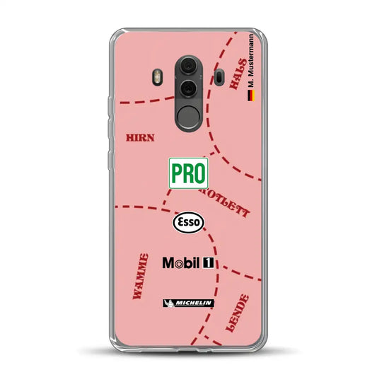 Pink Pig Porsche RSR Livery - Individuelle Handyhülle für Huawei