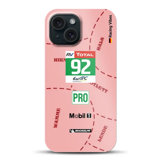 Pink Pig Porsche RSR Livery - Individuelle Premium Hülle für iPhone