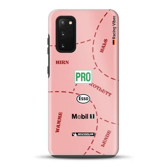 Pink Pig Porsche RSR Livery - Individuelle Premium Hülle für Samsung