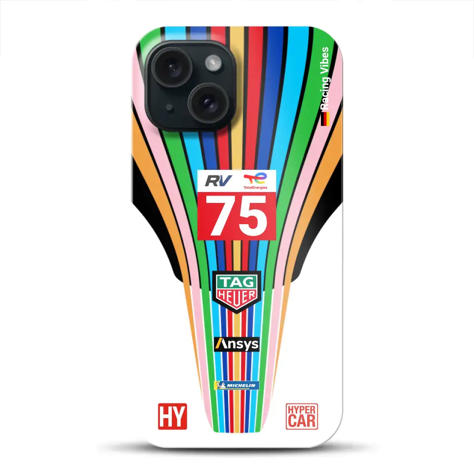 Porsche 963 #75 2023 Livery - Customized Premium Case for iPhone