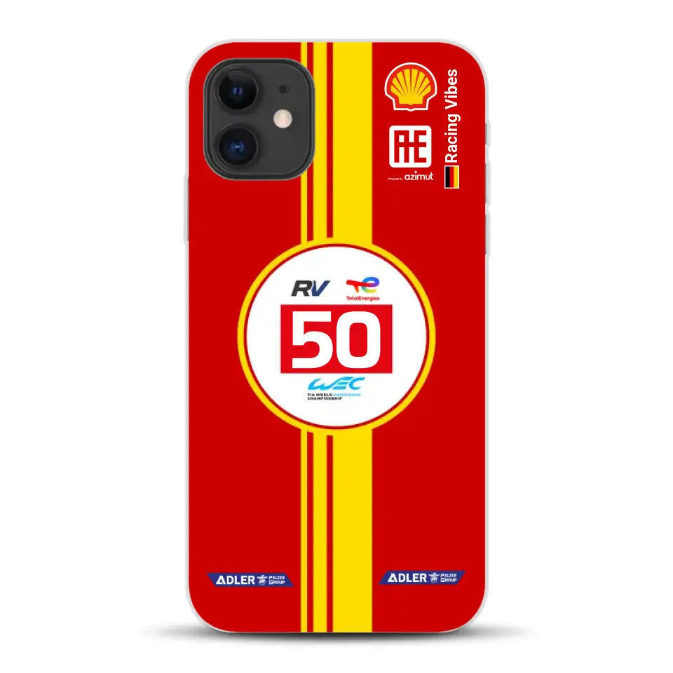 AF Corse 499P 2024 Livery - Customized phone case for iPhone