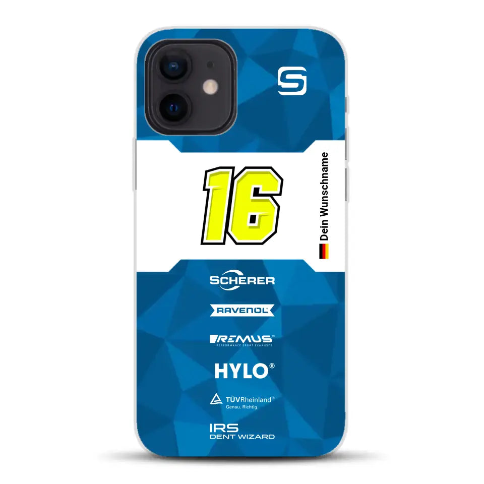 Scherer Sport PHX #16 Sieger 24h Nürburgring 2024 Livery - Custodia per cellulare personalizzata per iPhone