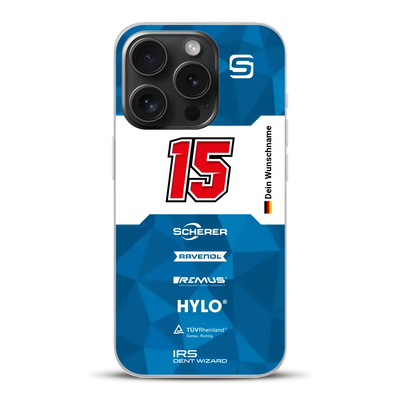 Scherer Sport PHX #15 24h Nürburgring 2024 Livery - Custodia per cellulare personalizzata per iPhone