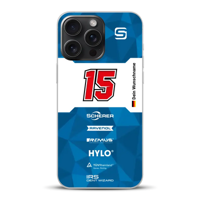 Scherer Sport PHX #15 24h Nürburgring 2024 Livery - Custodia per cellulare personalizzata per iPhone