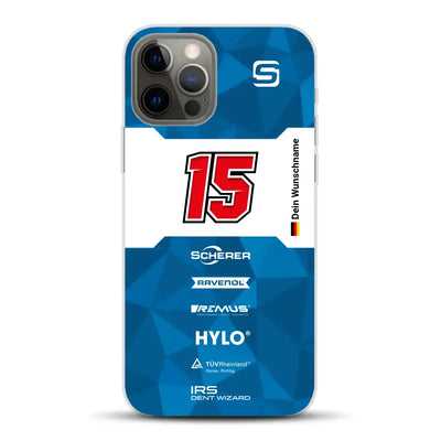 Scherer Sport PHX #15 24h Nürburgring 2024 Livery - Custodia per cellulare personalizzata per iPhone