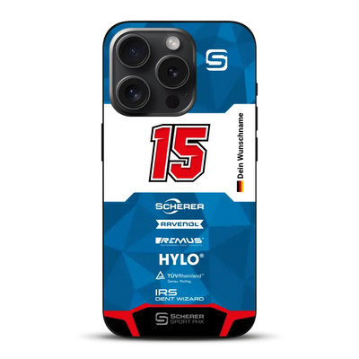 Scherer Sport PHX #15 24h Nürburgring 2024 Livery - Custodia per cellulare personalizzata per iPhone