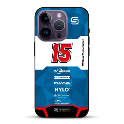 Scherer Sport PHX #15 24h Nürburgring 2024 Livery - Custodia per cellulare personalizzata per iPhone