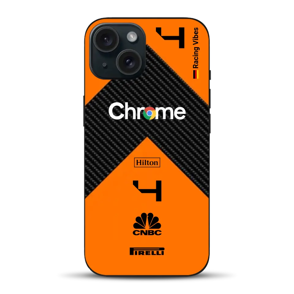 McL F1 2024 Livery - Custodia per cellulare personalizzata per iPhone