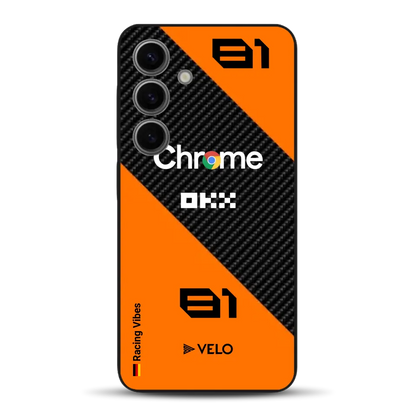 McL F1 2024 Livery - Customized phone case for Samsung