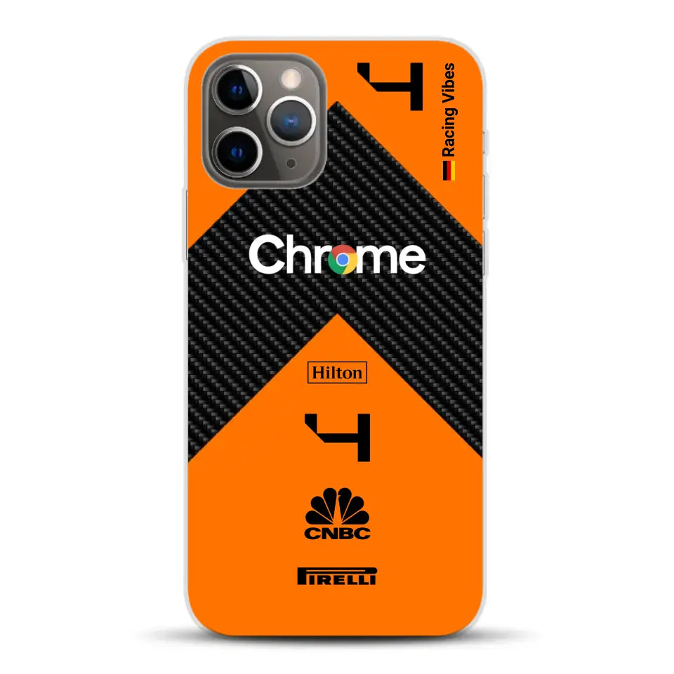 McL F1 2024 Livery - Customized phone case for iPhone