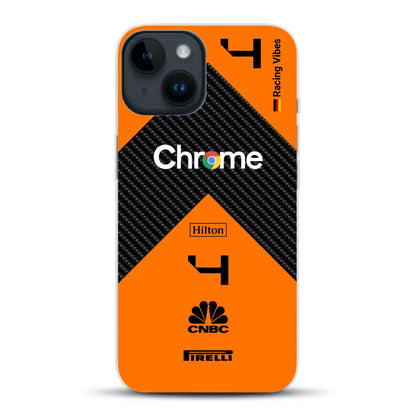 McL F1 2024 Livery - Customized phone case for iPhone