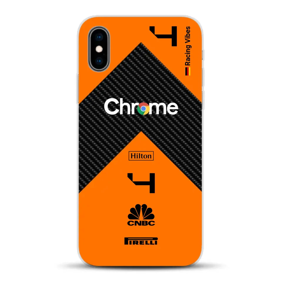 McL F1 2024 Livery - Customized phone case for iPhone