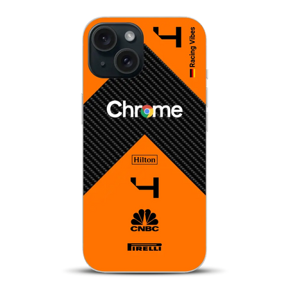 McL F1 2024 Livery - Customized phone case for iPhone