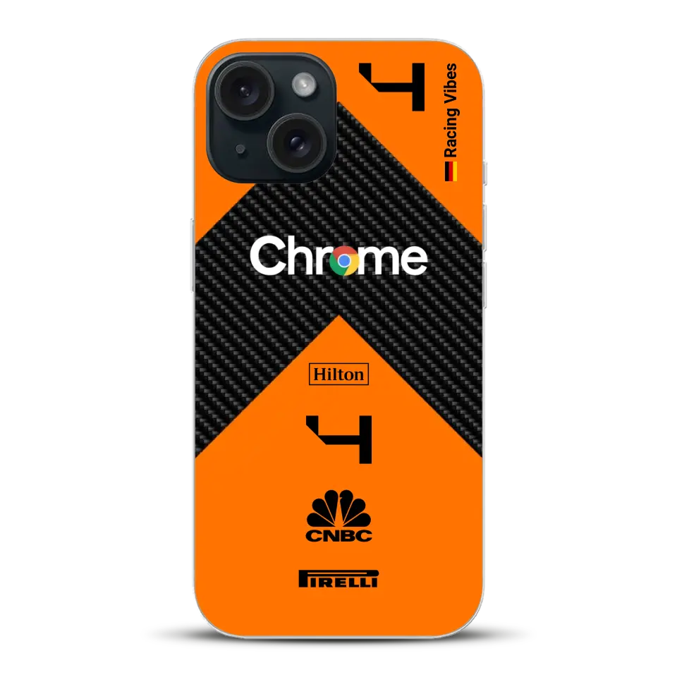 McL F1 2024 Livery - Customized phone case for iPhone